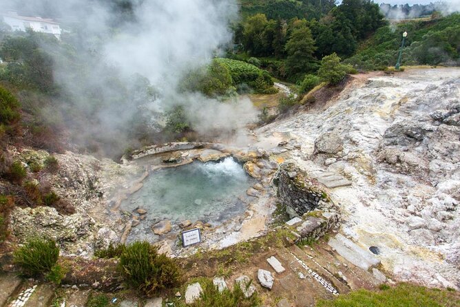 Furnas Night-Time Experience With Thermal Baths and Dinner - Key Points