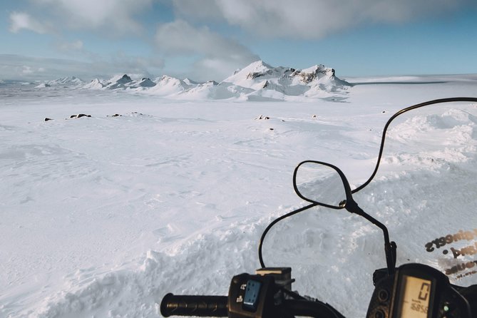 Golden Circle Super-Jeep Tour and Snowmobiling From Reykjavik