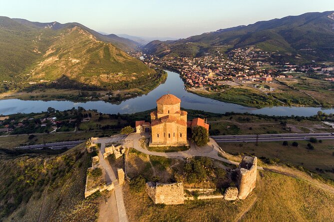 Mtskheta, Jvari, Bazaar, Wine, Two UNESCO World Heritage Sites. All-Inclusive 4-Hour Tour - Visiting Jvari Monastery