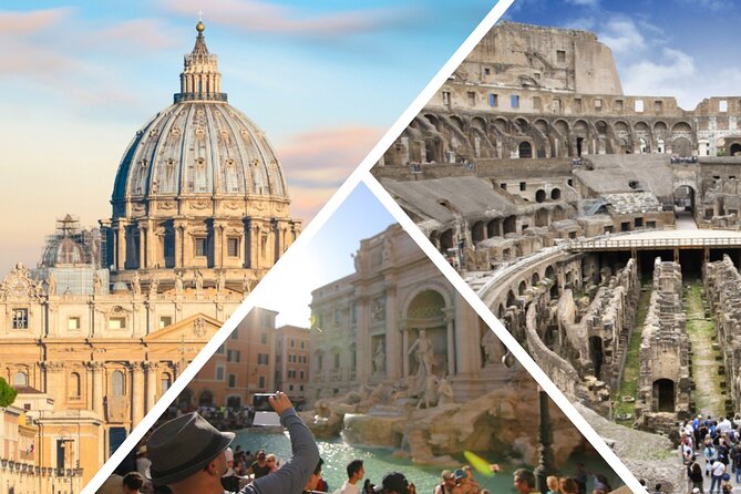 Rome in a Day Group Tour With Entry to Vatican and Colosseum - Just The Basics