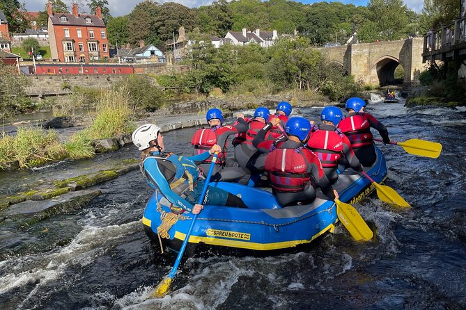 White Water Rafting Experience in River Dee in Llangollen - Key Points