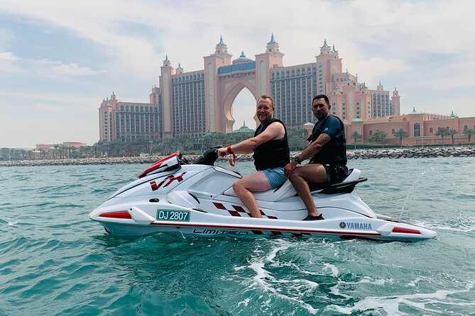 1 Hour Dubai Jet Ski Tour Past Burj Al Arab & Atlantis - Key Points