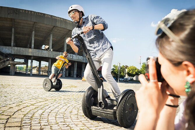 1.5h Small Group Segway Tour & Free Taxi Transfer ️with Pragueway Tour Overview