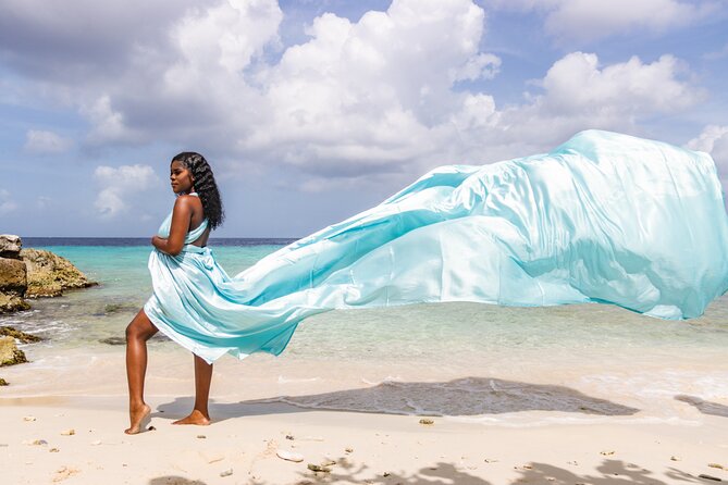 1 Hour Private Flying Dress Photoshoot In Curacao Overview Of The Experience