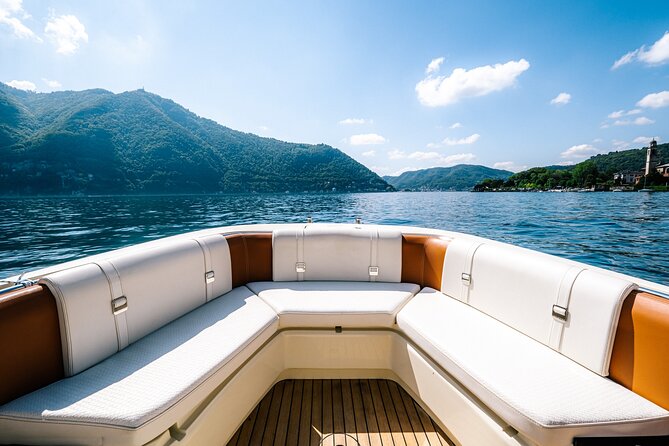 1h Private Cruise Lake Como Tender Yacht Invictus 5 Pax Overview