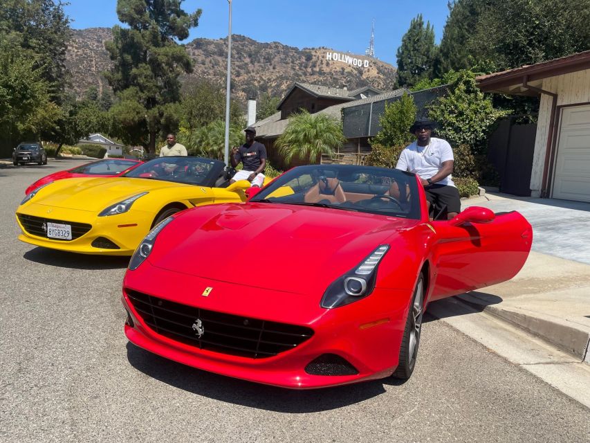 20 Min Ferrari Driving Tour In Hollywood