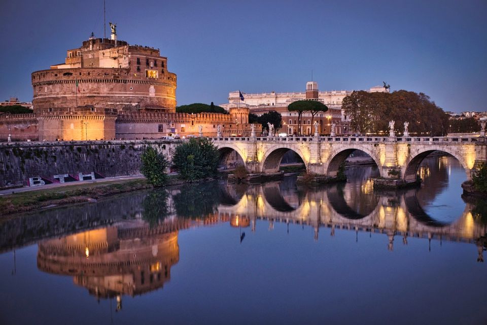 4 Best Views Rome: Private Guided Tour With Lamborghini Urus - Massively Built Mausoleum