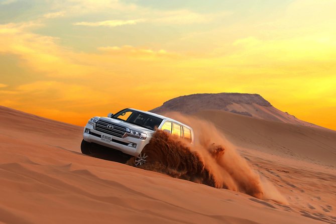 4 Hours Morning Dubai: Red Dune Bashing Safari, Sand Surfing & Camel Ride - Bedouin Camp Experience