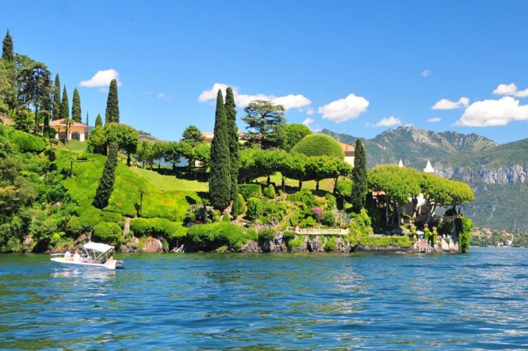 4 Hours Private Boat Tour Como Lake Boat Tour Itinerary