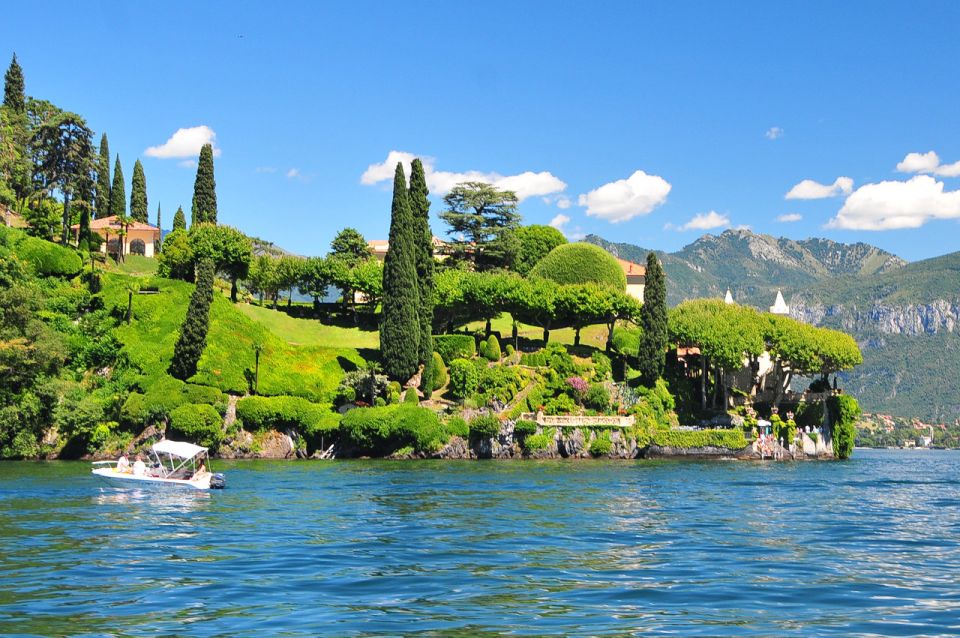 4 Hours Private Boat Tour Como Lake - Boat Tour Itinerary