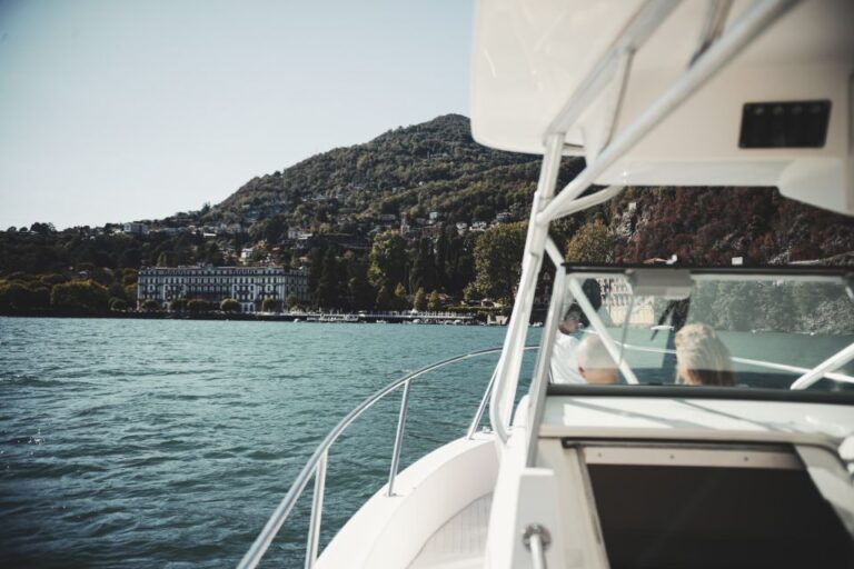4 Hours Private Boat Tour on Lake of Como