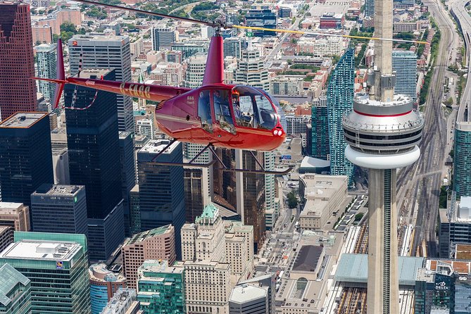 7-Minute Helicopter Tour Over Toronto - Meeting Point and Pickup