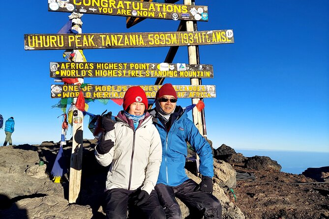 8 Days Kilimanjaro Hike Via Lemosho Route Hike Overview