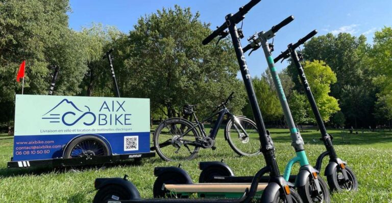 Aix En Provence: Electric Scooter Rental Discover Aix En Provence By Scooter