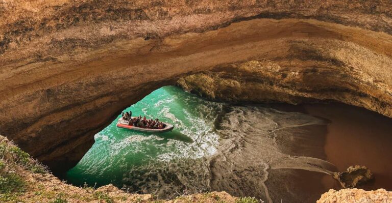 Albufeira: Benagil Cave, Algar Seco & Marinha Adventure Walk Tour Overview And Details