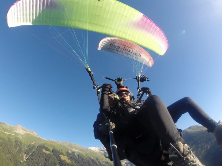 Aletsch Arena: Paragliding Tandem Flight Basic Experience Overview