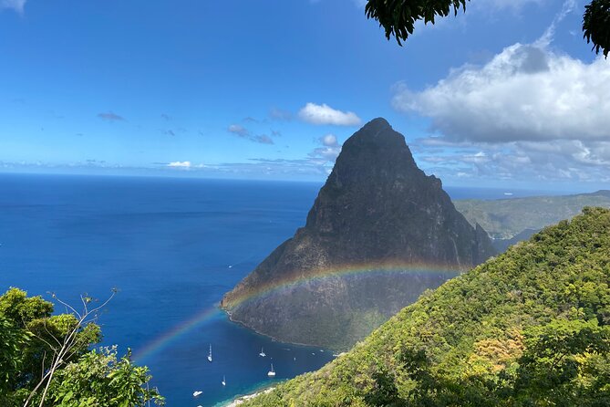 All Inclusive St. Lucia Mud Baths, Waterfall & Tet Paul Trail Hiking To A Stunning Waterfall