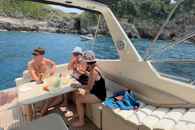 Amalfi Coast Boat Tour Small Group With Aperitif