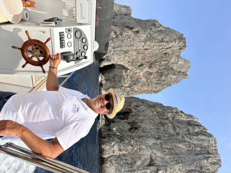 Amalfi Coast Boat Tour Sorrentine Gozzo Tour Details