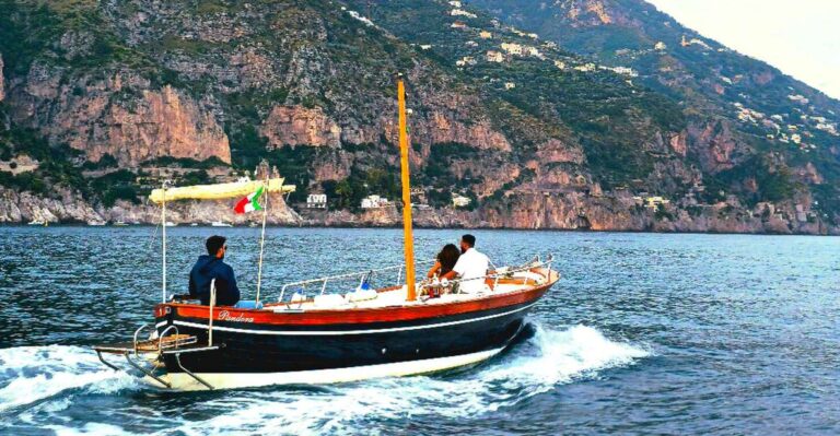 Amalfi Coast: Boat Trip of the Amalfi Coast