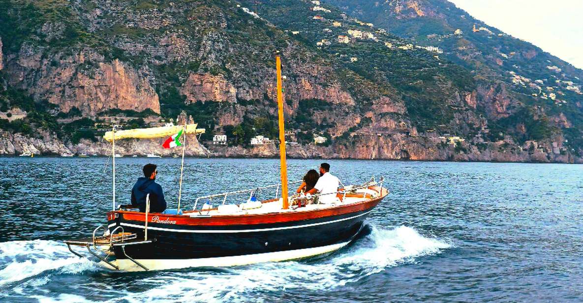 Amalfi Coast: Boat Trip of the Amalfi Coast - Boat Trip Details