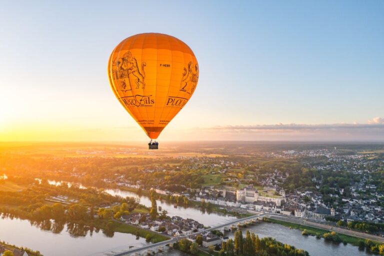 Amboise Hot Air Balloon Vip For 6 Over The Loire Valley Vip Balloon Experience Overview