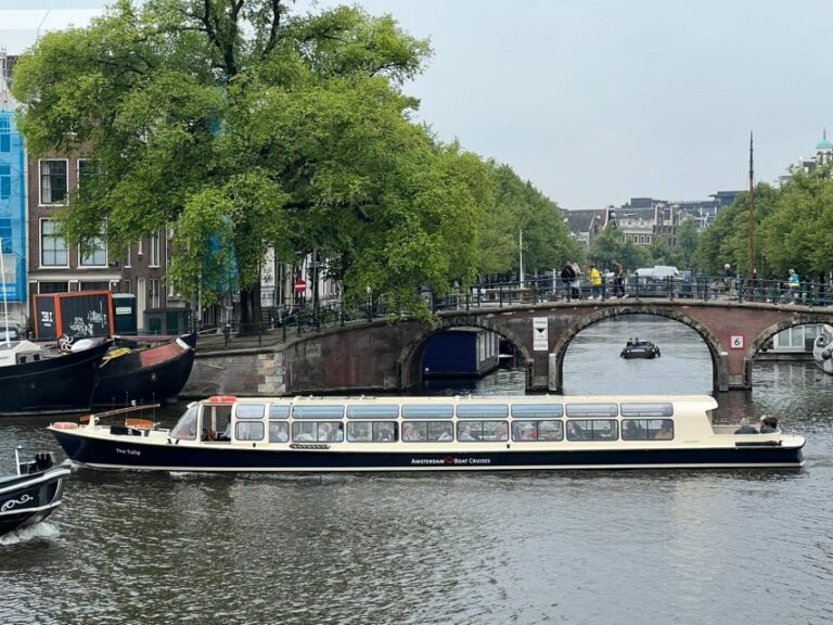 Amsterdam: Canal Cruise With Live Commentary And Audio Guide Overview And Pricing