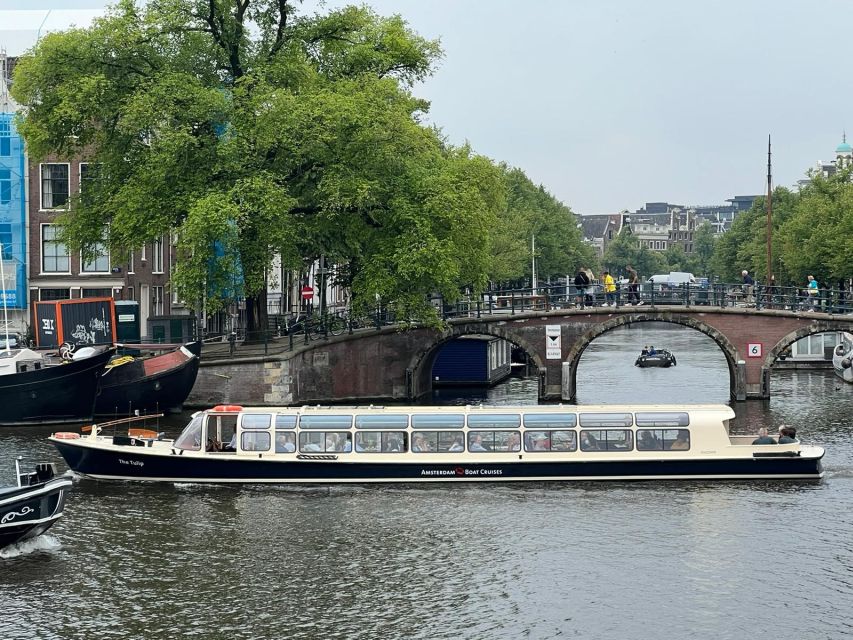 Amsterdam: Canal Cruise With Live Commentary and Audio Guide - Overview and Pricing