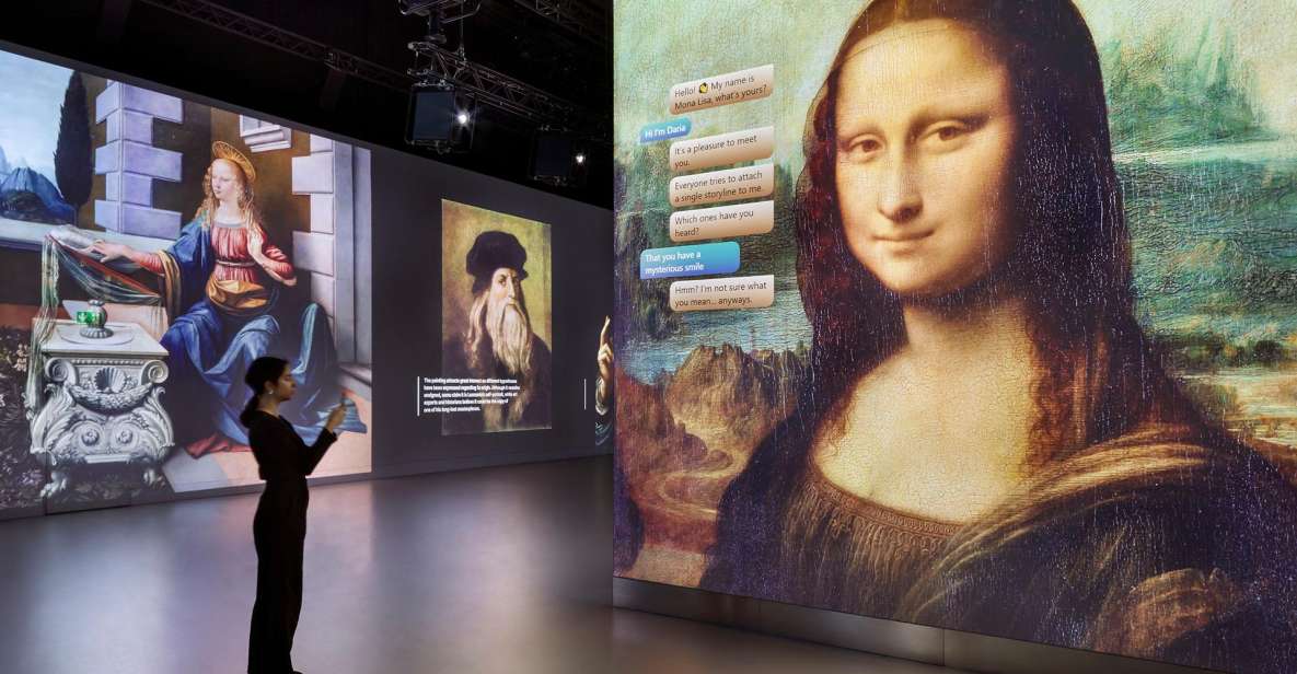 Amsterdam: Da Vinci: Genius Interactive Experience Ticket - Ticket Information