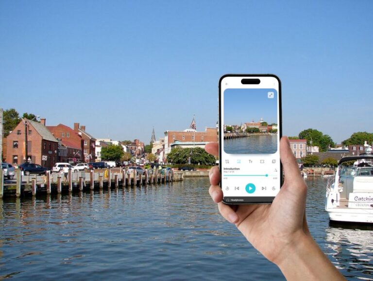 Annapolis: Walking In App Audio Tour In Sailing Capital Exploring Annapolis Historic District