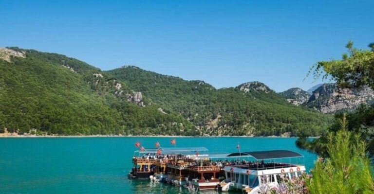 Antalya/side: Green Canyon Day Trip With Boat Tour And Lunch Trip Overview