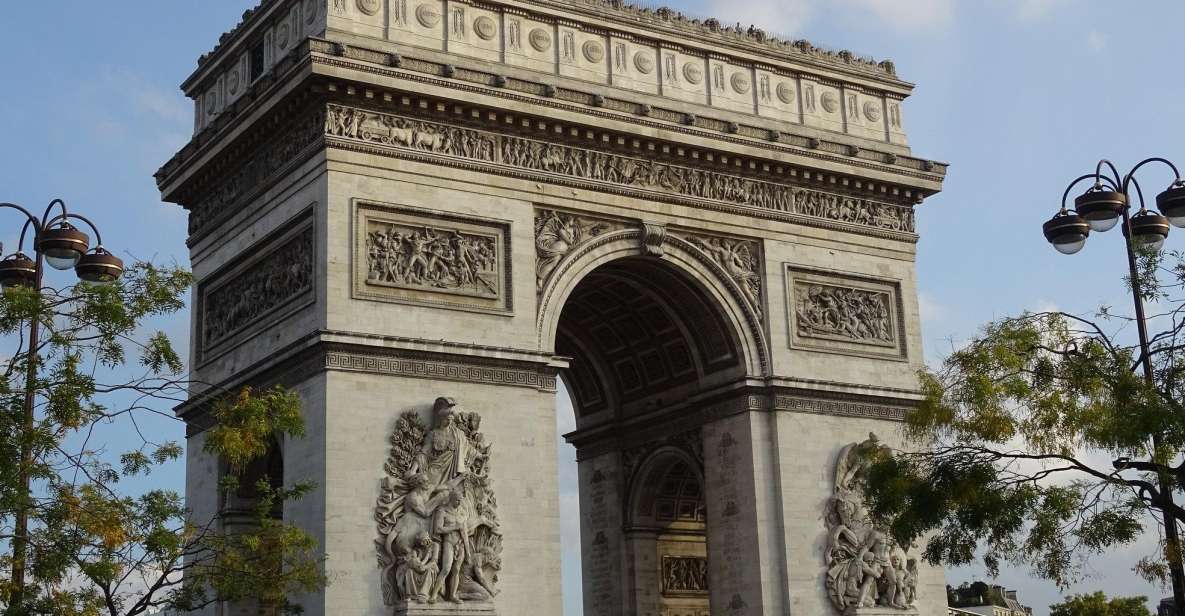 Arc De Triomphe : Private Guided Tour With Ticket Included - Overview of the Arc De Triomphe