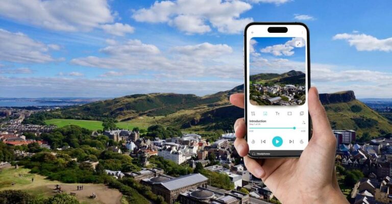 Arthurs Seat In App Audio Tour: A Vertiginous Hike Iconic Landmark In Edinburgh