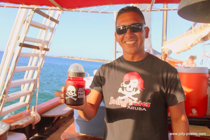 Aruba Sunset Jolly Pirate Sail With Open Bar