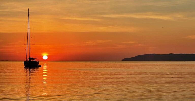 At Sea Departure From Hyères: Sunset By Sailboat Pricing And Booking