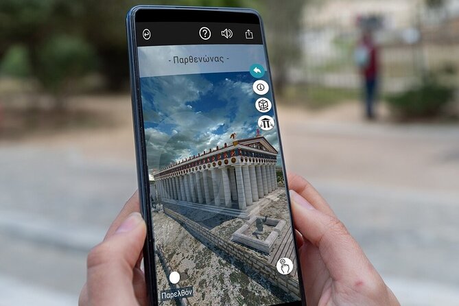 Athens: Acropolis Self-Guided Audiovisual Tour With 3D Models