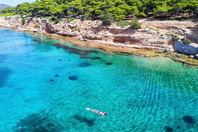 Athens: Full Day Island Hopping Cruise With Lunch And Swimming Islands Visited: Agistri And Aegina