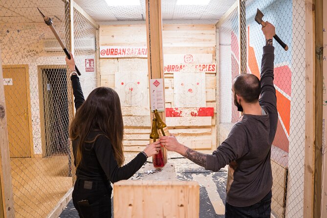 Axe Throwing 2 Hour Session Overview Of The Activity