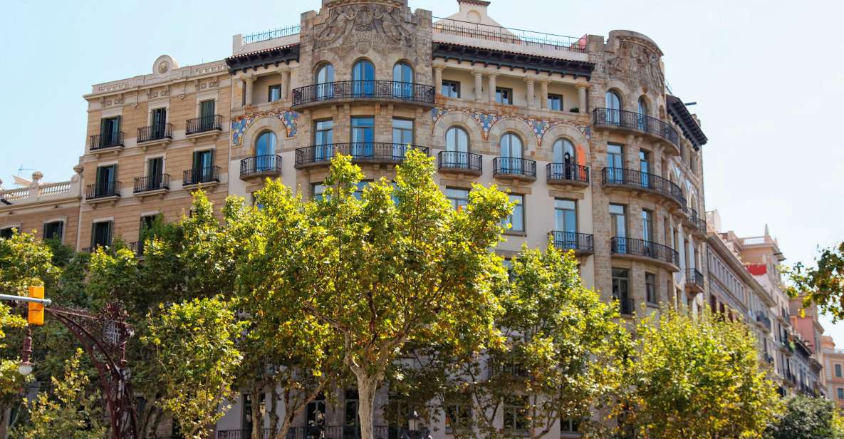 Barcelona: Private Architecture Tour With a Local Expert - Tour Details