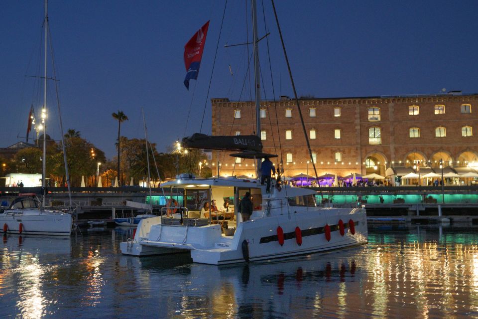 Barcelona: Private Catamaran Sailing With Drinks and Snacks - Catamaran Sailing Experience