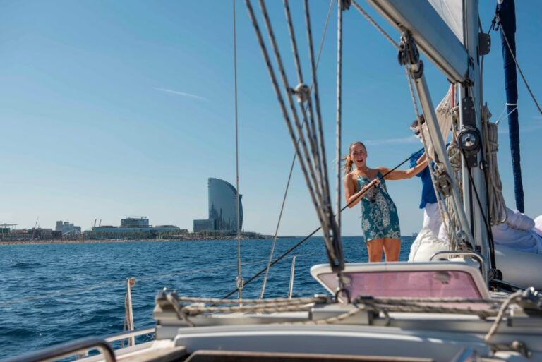 Barcelona: Private Sailing Tour With Young & Local Captain Activity Overview