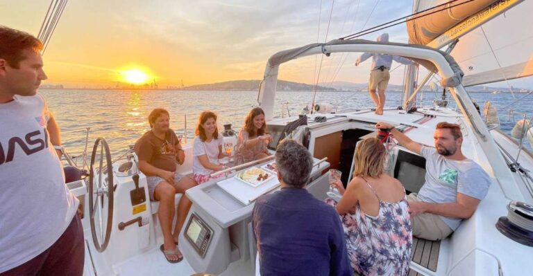 Barcelona:2 Hour Private Sail Inc Drinks & Snacks Onboard Sailing Experience Overview