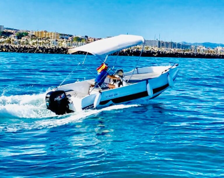 Benalmadena: Boat Rental Without A License Overview Of The Boat Rental