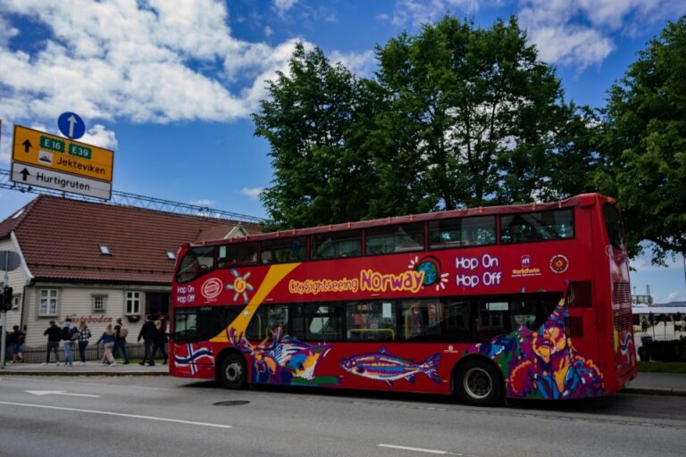 Bergen: City Sightseeing Hop On Hop Off Bus Tour Overview Of Bergen