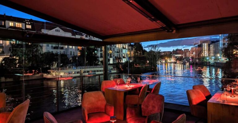 Berlin: Electric Yacht Cruise With 4 Course Dinner Scenic Electric Yacht Cruise