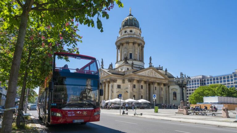 Berlin: Hop On Hop Off Bus And Madame Tussauds Entry Ticket Explore Berlins Top Sights