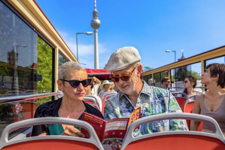 Berlin: Hop-On Hop-Off Sightseeing Bus With Boat Options