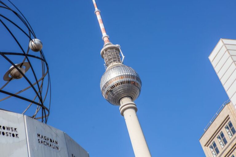 Berlin Tv Tower: Fast View Entry Ticket With Afternoon Tea Overview Of The Experience