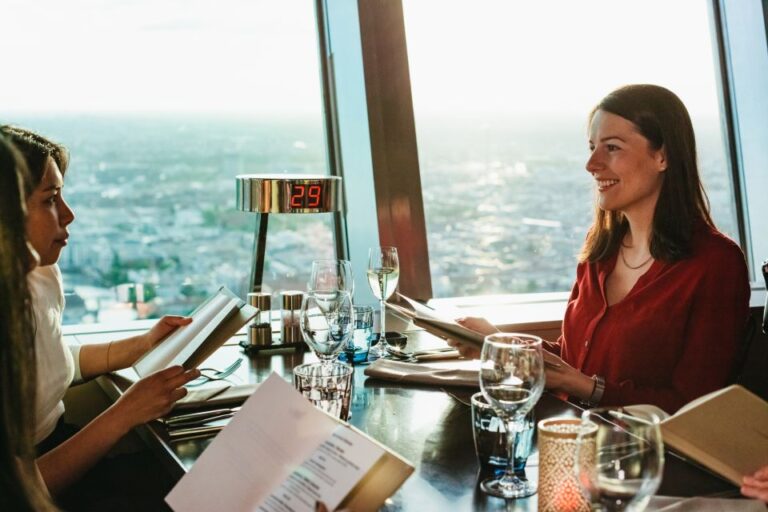 Berlin Tv Tower: Fast View Entry With 3 Course Meal Panoramic City Views