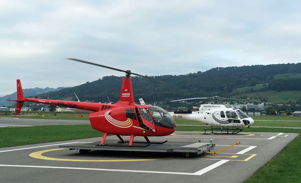 Bern: Private 54-Minute Jura and Seeland Helicopter Flight - Overview of the Helicopter Flight